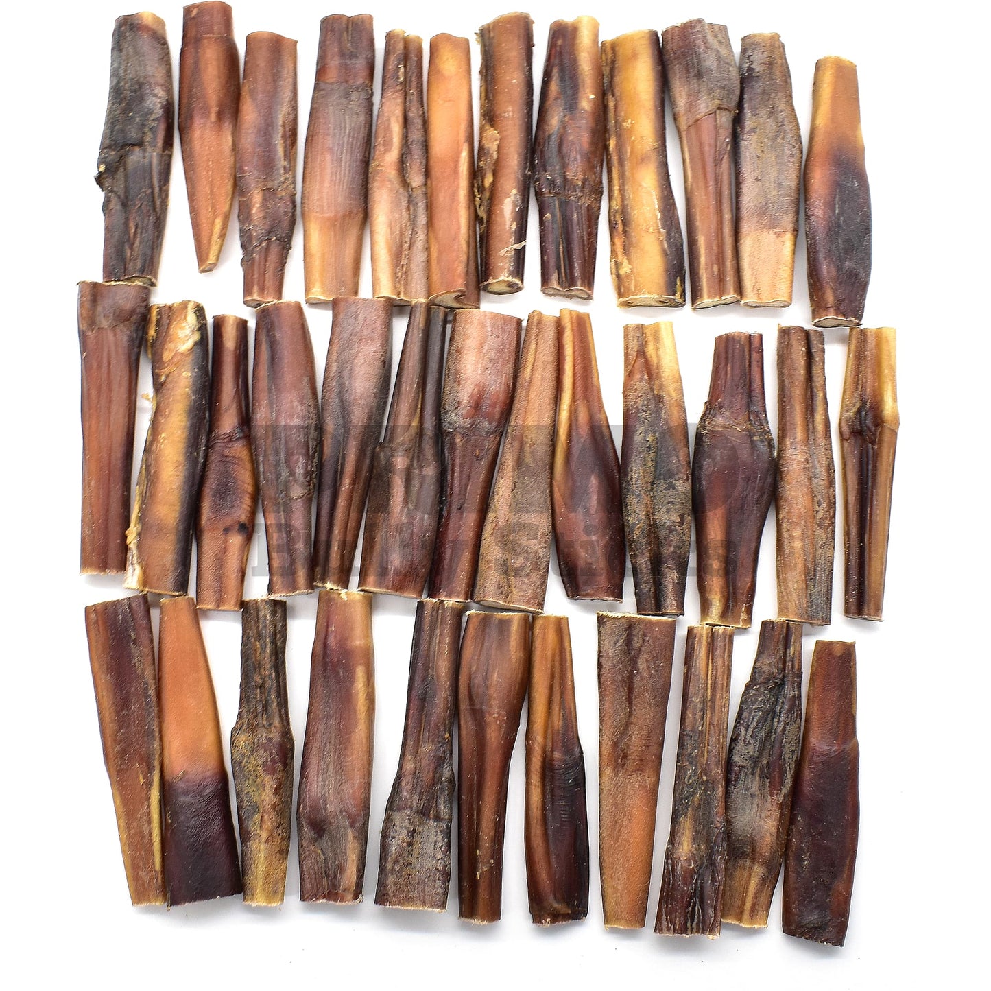 1kg Clearance Bully Sticks Layed Out